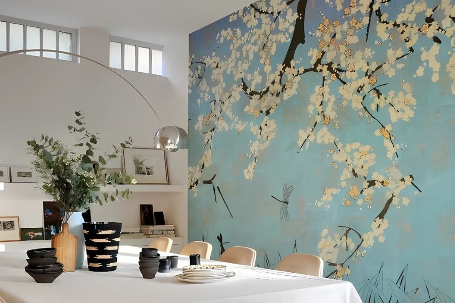 Giấy dán tường Indochine