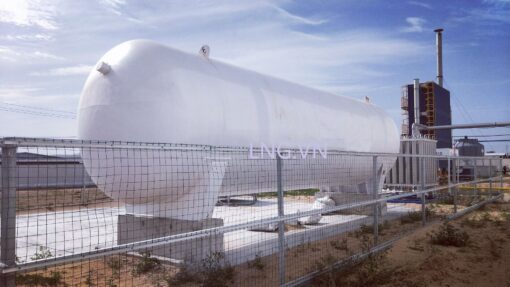 Bồn 30m3 (0.8MPa) chứa Khí tự nhiên hóa lỏng (LNG), dạng nằm - Thiết Bị Ngành Khí Nguyễn Vũ - Công Ty TNHH Kỹ Nghệ Nguyễn Vũ