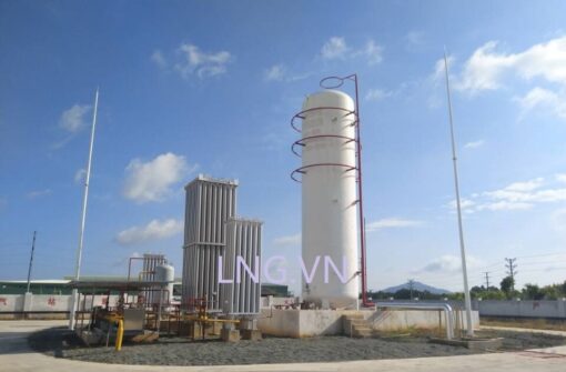 Bồn 30m3 (0.8MPa) chứa Khí tự nhiên hóa lỏng (LNG), dạng đứng - Thiết Bị Ngành Khí Nguyễn Vũ - Công Ty TNHH Kỹ Nghệ Nguyễn Vũ