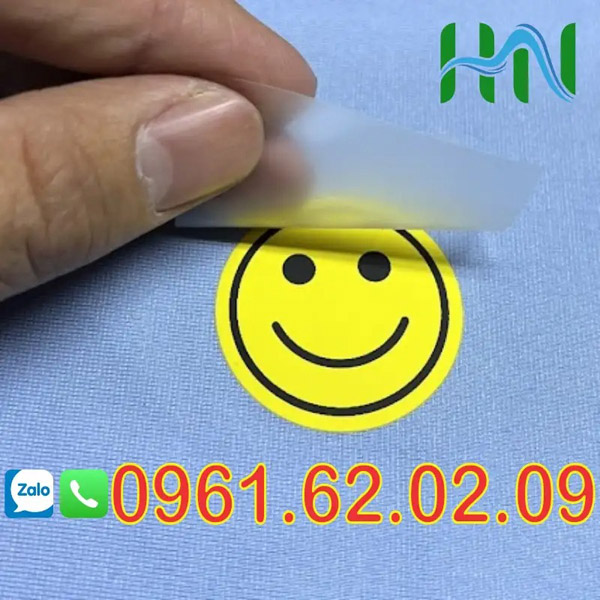 Nhãn ép chuyển nhiệt chống nhiễm màu vải