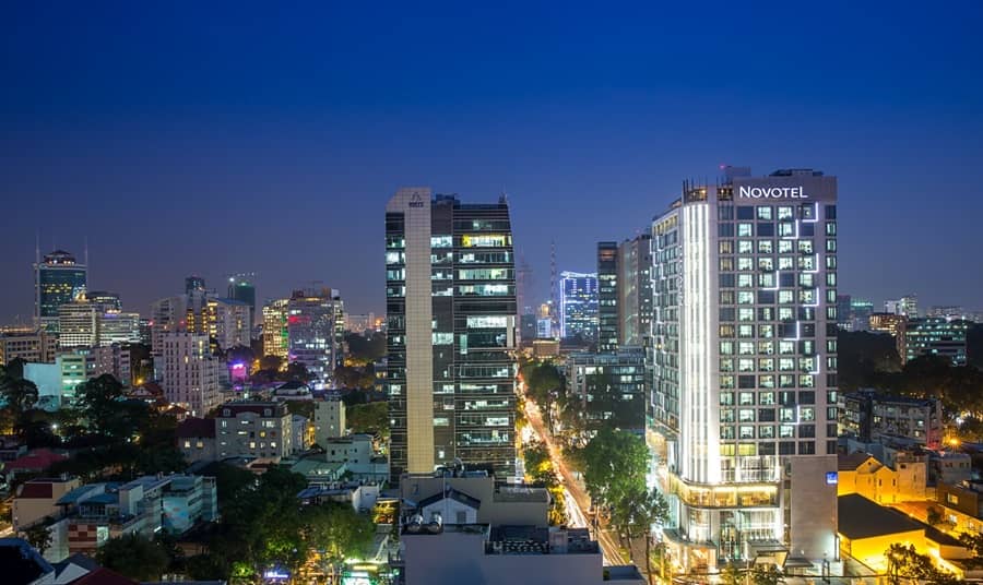 Dịch vụ đặt phòng khách sạn Novotel Saigon Centre Hotel - Đại Lý Vé Máy Bay Sao Mai - Công Ty TNHH Đầu Tư Du Lịch Sao Mai