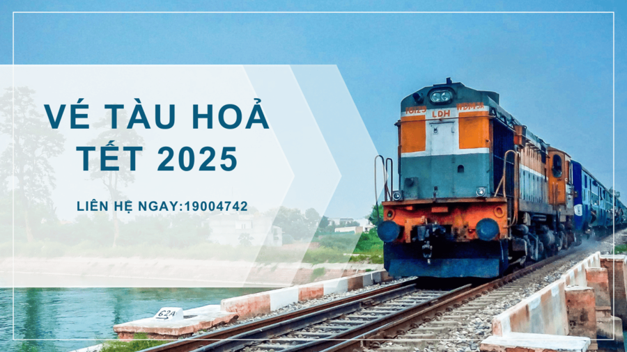 Vé tàu hỏa tết 2025 - Đại Lý Vé Máy Bay Sao Mai - Công Ty TNHH Đầu Tư Du Lịch Sao Mai