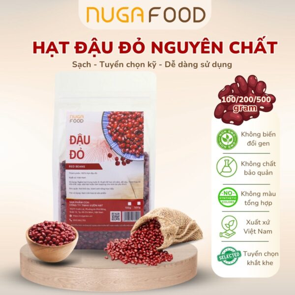 Đậu đỏ - Nuga Food - Công Ty TNHH Vườn Hạt