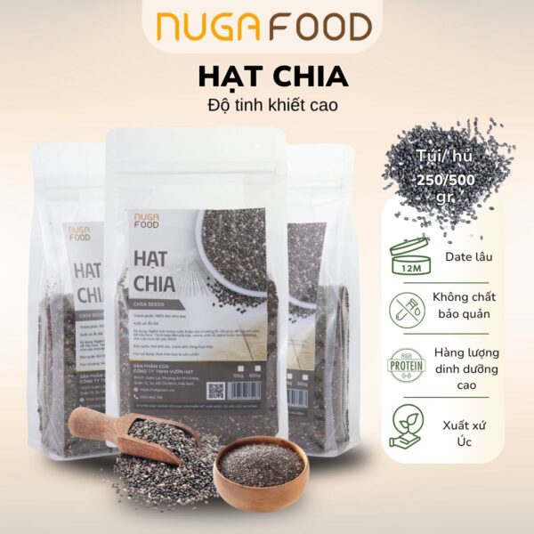 Hạt Chia - Nuga Food - Công Ty TNHH Vườn Hạt