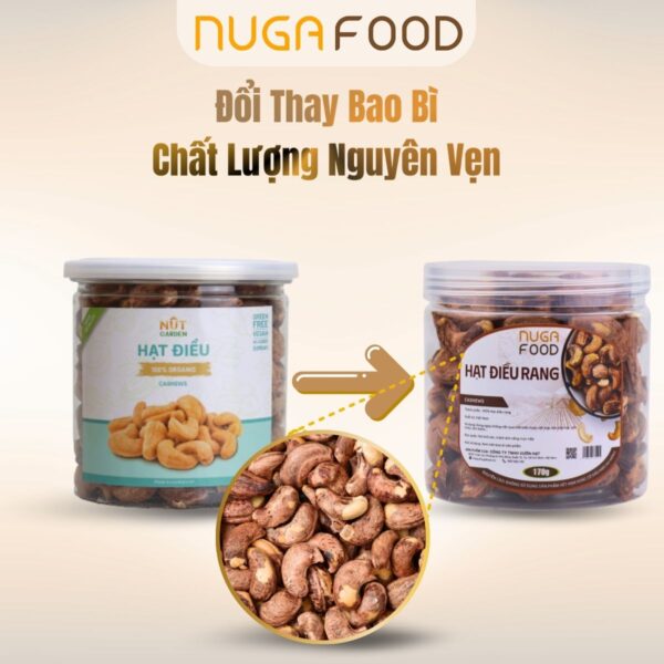 Hạt điều rang - Nuga Food - Công Ty TNHH Vườn Hạt