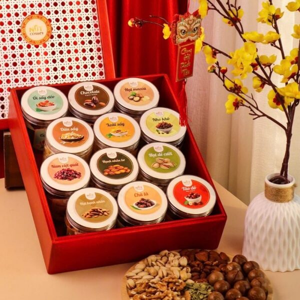 Hộp quà tết Đại Các - Nut Corner – Đơn Vị Cung Cấp Quà Tặng Tết thuộc Công Ty TNHH Vườn Hạt (Nut Garden Ltd)