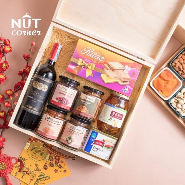 Hộp quà tết Phát Tài - Nut Corner – Đơn Vị Cung Cấp Quà Tặng Tết thuộc Công Ty TNHH Vườn Hạt (Nut Garden Ltd)