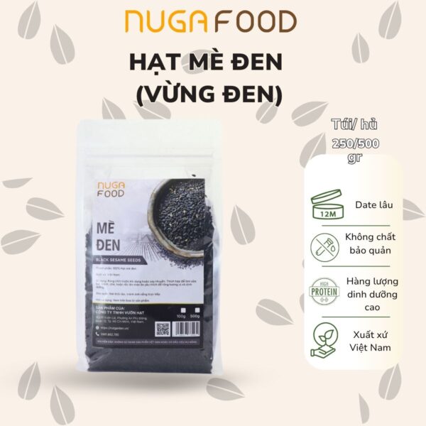 Mè đen - Nuga Food - Công Ty TNHH Vườn Hạt