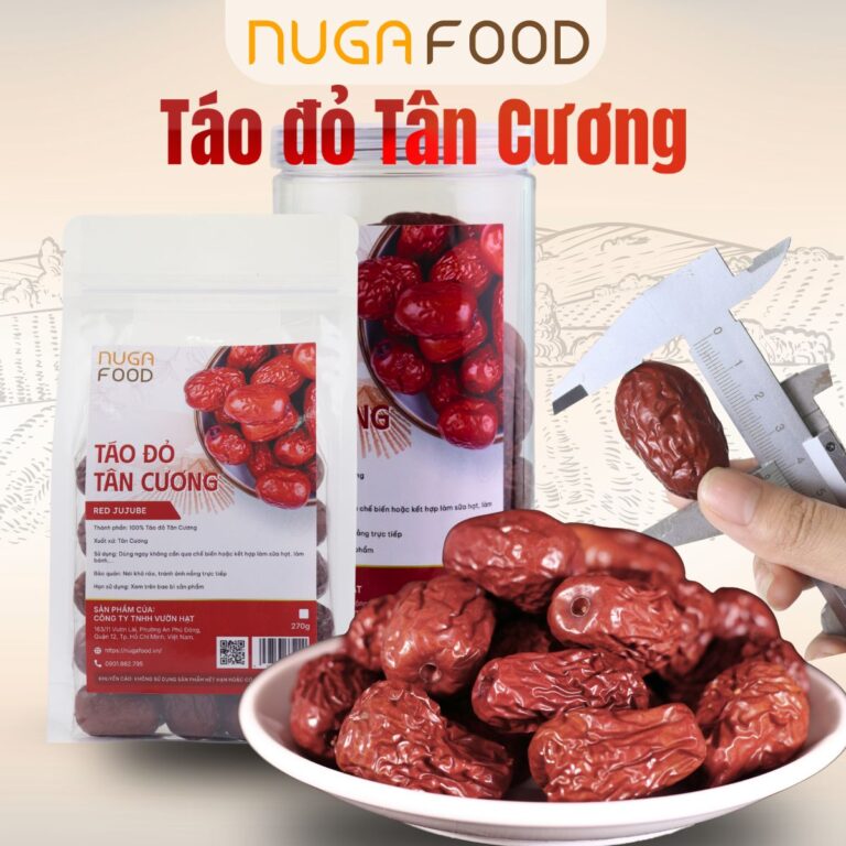 Táo đỏ Tân Cương - Nuga Food - Công Ty TNHH Vườn Hạt