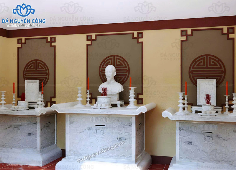 Bàn thờ đá tự nhiên - Tượng Đá Non Nước Đà Nẵng - Công Ty TNHH Điêu Khắc Đá Mỹ Nghệ Nguyễn Công