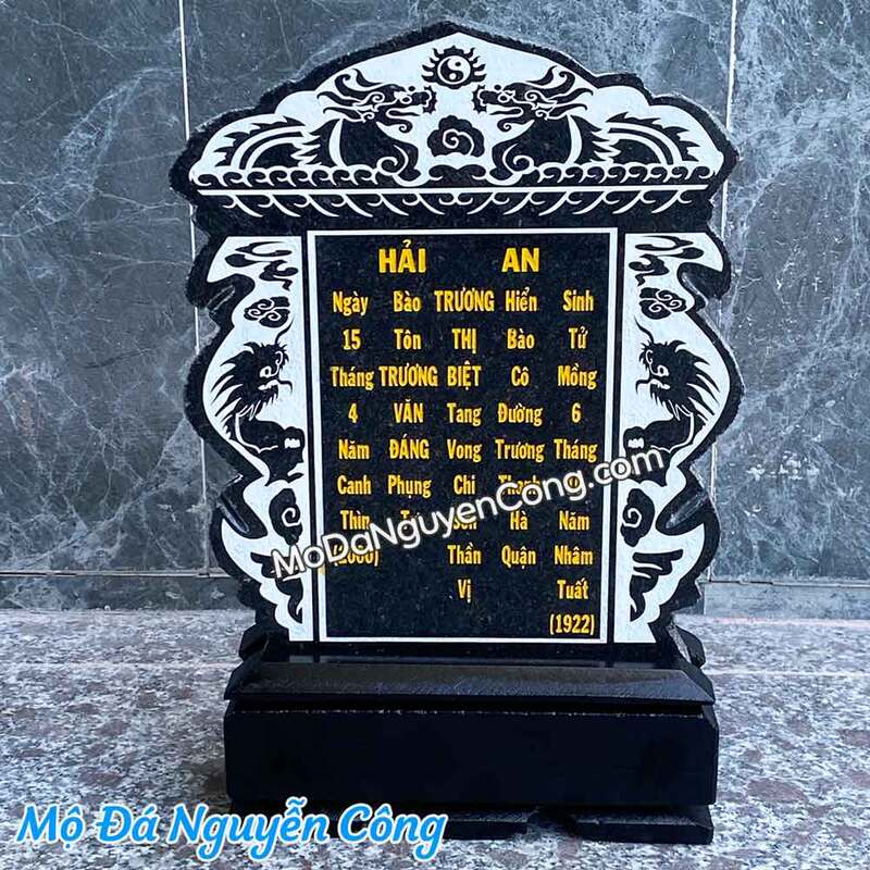 Bài vị bằng đá Granite