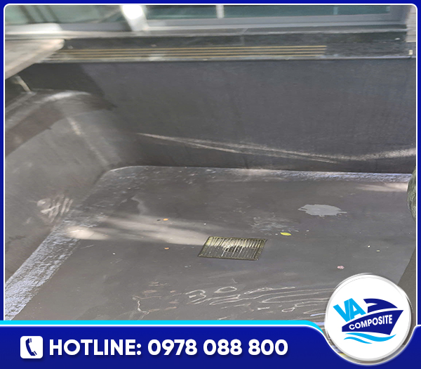 Dịch vụ bọc Composite chống thấm bể cá Koi - Nhựa Composite Việt Anh - Công Ty Trách Nhiệm Hữu Hạn Sản Xuất Việt Anh