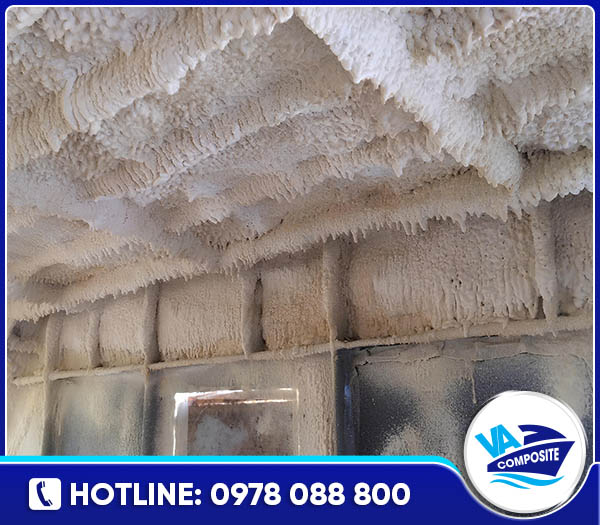 Phun Foam AB cách nhiệt - Nhựa Composite Việt Anh - Công Ty Trách Nhiệm Hữu Hạn Sản Xuất Việt Anh
