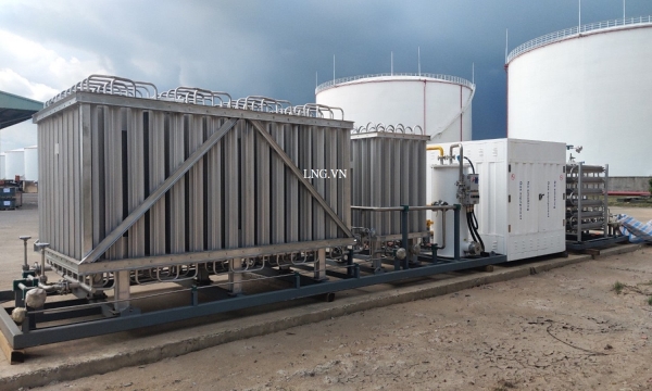 Bộ tái hóa khí LNG - Công Ty TNHH Meta Gas - Khí Tự Nhiên LNG