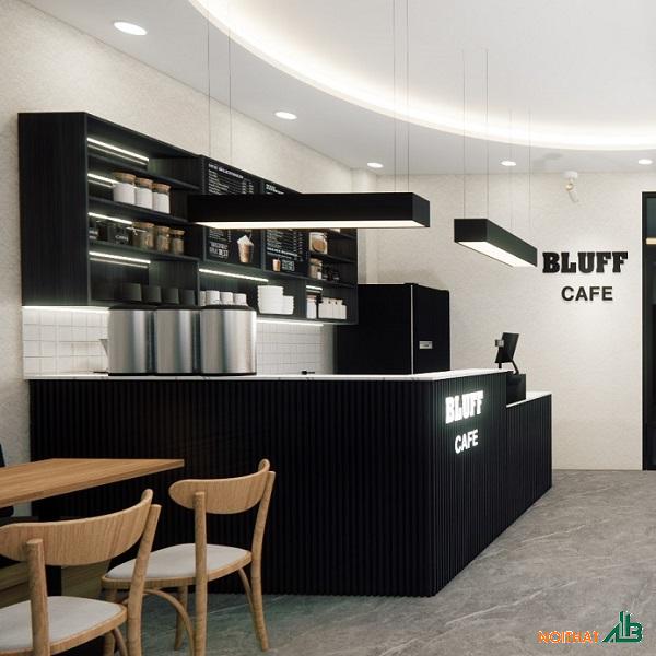 Quầy bar cafe đẹp giá rẻ QB096 - Nội Thất AB - Công Ty TNHH Trang Trí Nội Thất AB