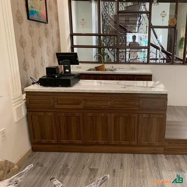 Quầy bar gỗ công nghiệp cao cấp QB098 - Nội Thất AB - Công Ty TNHH Trang Trí Nội Thất AB