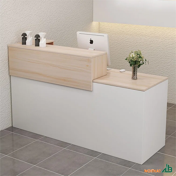 Quầy thu ngân 1m4 giá rẻ QTN036 - Nội Thất AB - Công Ty TNHH Trang Trí Nội Thất AB