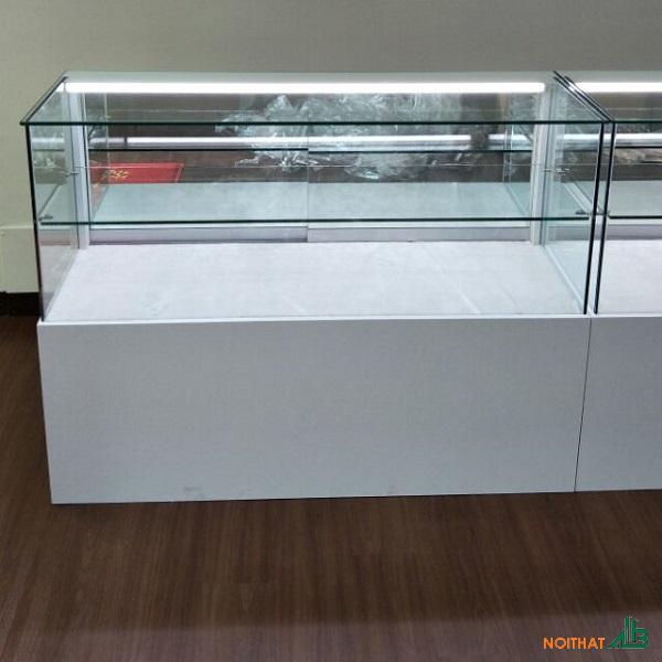 Tủ trưng bày 2 tầng cửa lùa TTB102 - Nội Thất AB - Công Ty TNHH Trang Trí Nội Thất AB