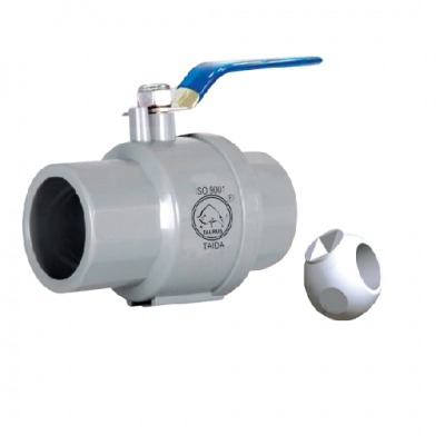 Van tay inox cầu nhựa Taida