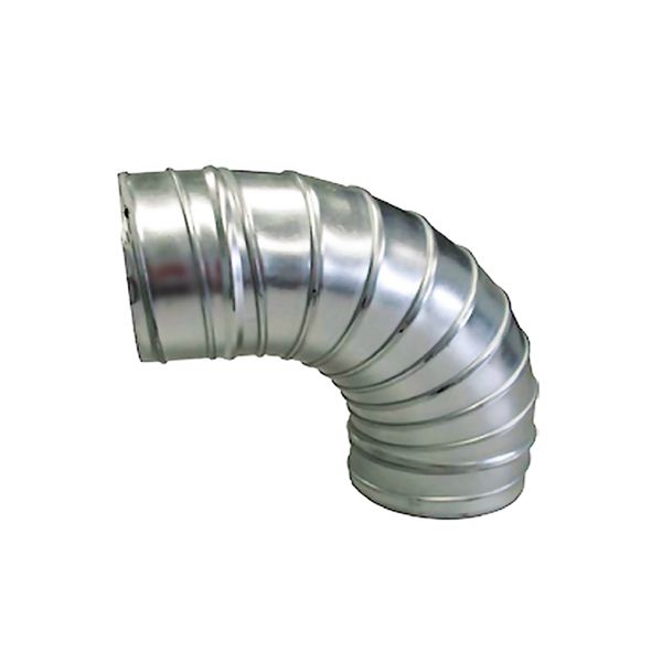 Co 90 ống gió tròn xoắn inox