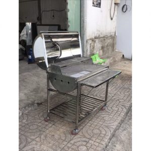 Lò nướng inox có nắp đậy