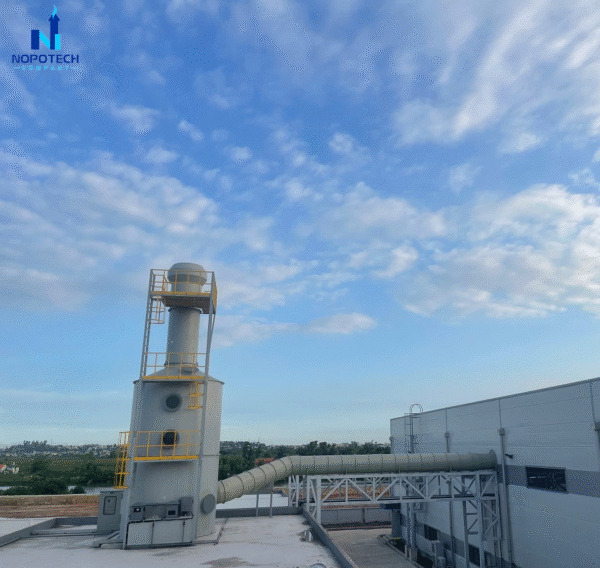 Tháp hấp thụ bằng Composite
