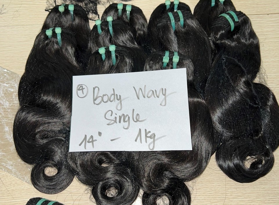 Tóc dệt sóng nhẹ - Công Ty K - Hair Vietnamese Hair Factory