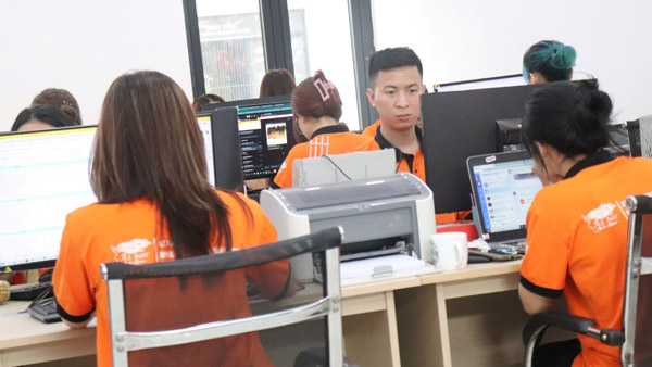 Hình ảnh văn phòng công ty AZ Hair