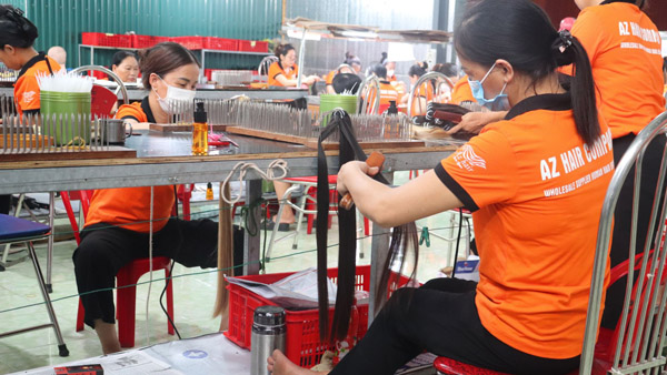 Hình ảnh nhà xưởng công ty AZ Hair