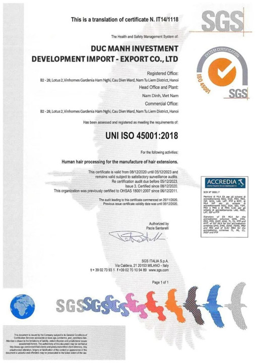 ISO 45001:2018