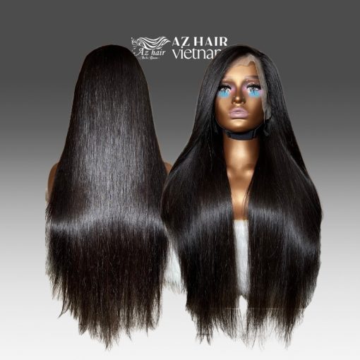Tóc giả thật Natrual Straight