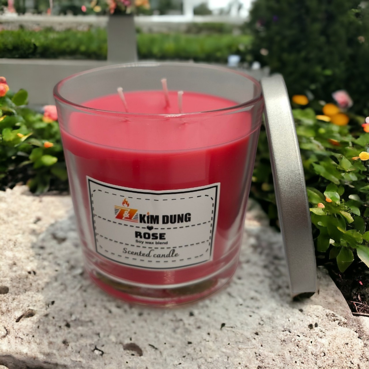 Nến thơm hương hoa hồng 14 OZ