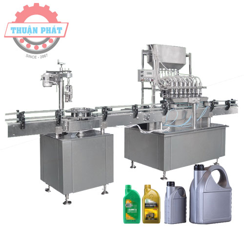Máy chiết rót dầu nhớt tự động hoàn toàn