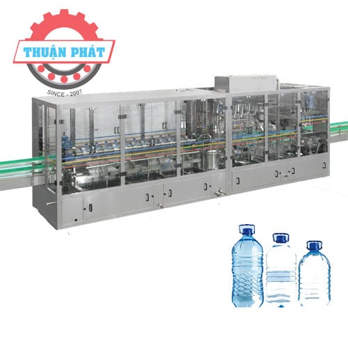 Máy chiết rót nước uống đóng bình