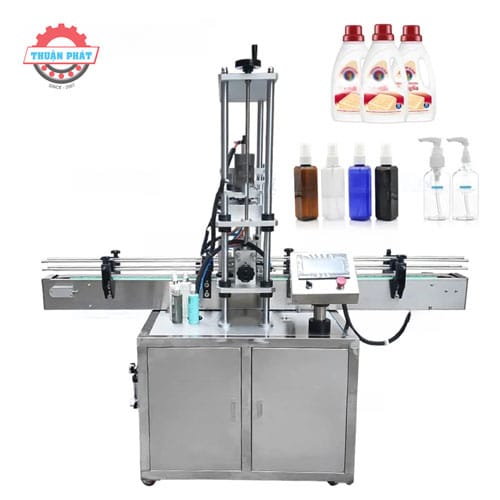 Máy đóng nắp chai nhựa mật ong tự động