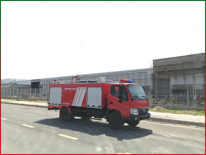 Xe chữa cháy Hino 3 khối