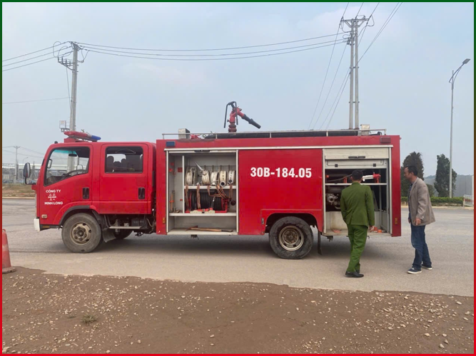 Cho thuê xe cứu hỏa