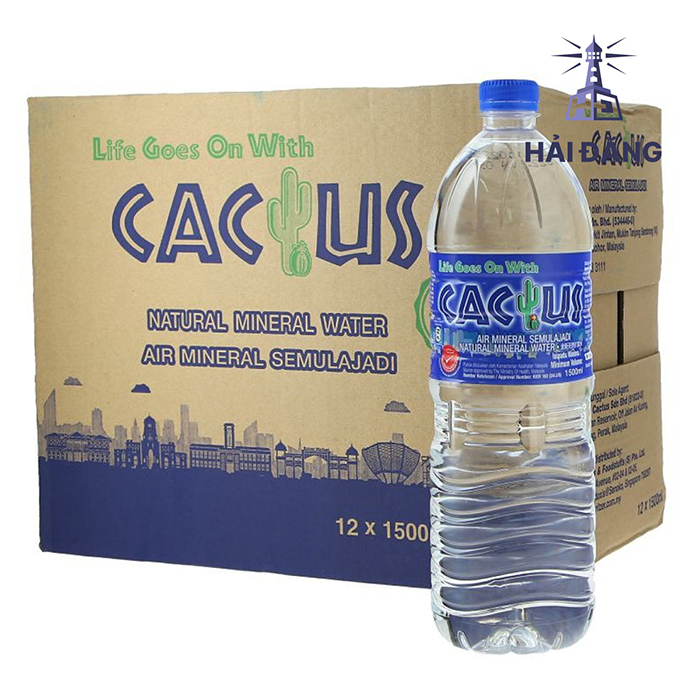 Thùng carton đựng nước đóng chai