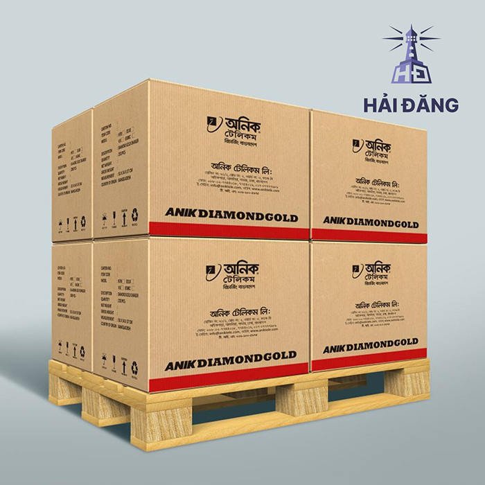 Thùng carton đựng hàng xuất khẩu