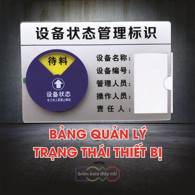 Bảng quản lý trạng thái thiết bị