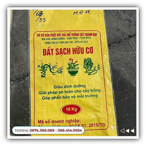 Bao đất trồng - Bao Bì Hoàng Trường - Công Ty TNHH Sản Xuất Thương Mại Quốc Tế Hoàng Trường Packaging