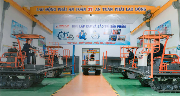 Hình ảnh nhà xưởng công ty Hogico Hoàng Giang - Máy Móc Nông Nghiệp Hoàng Giang - Công Ty TNHH 01 TV SX-TM & DV Hoàng Giang
