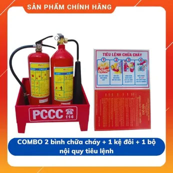 Combo bình chữa cháy dùng cho nhà xưởng - Nạp Bình Chữa Cháy Tài Phát Lộc - Công Ty TNHH Sản Xuất Thương Mại Dịch Vụ Tài Phát Lộc