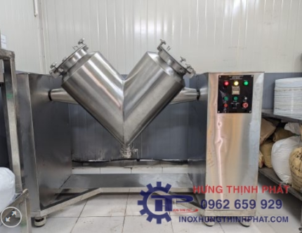 Máy trộn bột chữ V - Công ty TNHH Cơ Khí Chế Tạo Máy Hưng Thịnh Phát