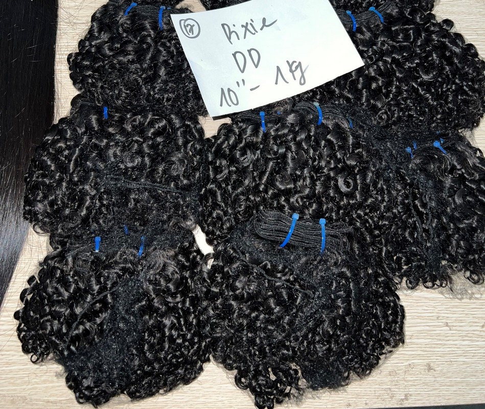 Tóc dệt xoăn pixie - 5S Hair Factory