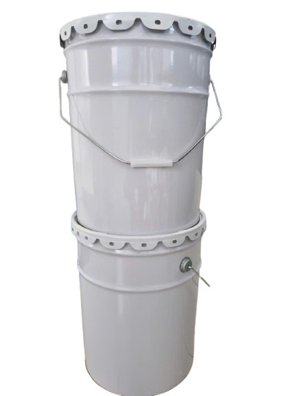 Xô thiếc 20 lít nắp mở hoa mai - Bao Bì Kim Loại - Công Ty TNHH TOPTEK SUPPORTING INDUSTRY