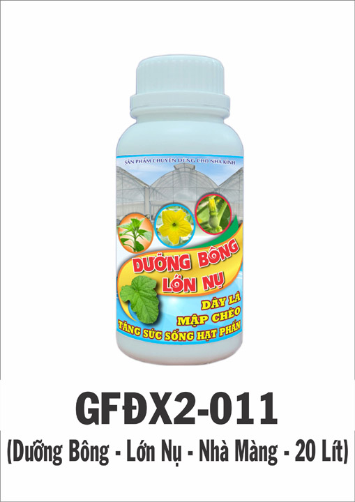 GFĐX2-011 (Dưỡng Bông - Lớn Nụ - Nhà Màng - 20 Lít)