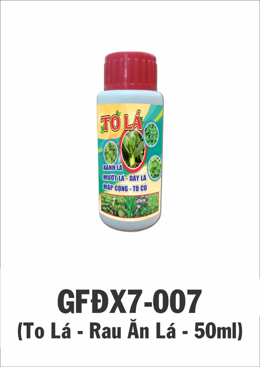 GFĐX7-007 (To Lá - Rau Ăn Lá - 50ml)