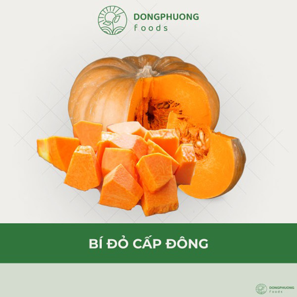 Bí đỏ cấp đông