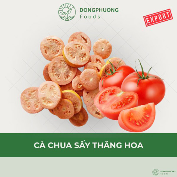 Cà chua sấy thăng hoa